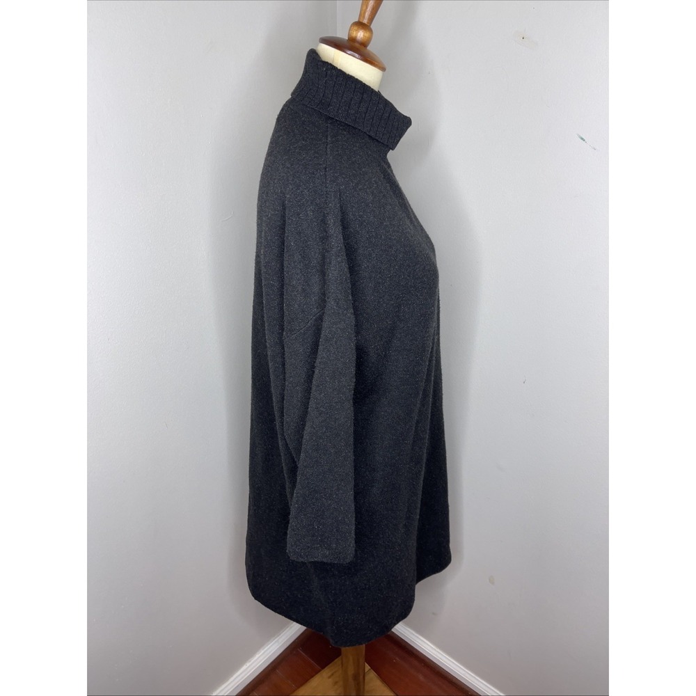 Tuckernuck Pomander Place Black‎ Sparkle Turtleneck Sweater Dress Large L - Picture 4 of 9